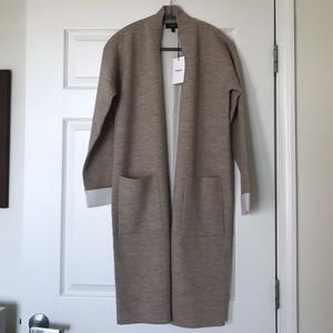 NWT Theory Double Face Noble Wool Cardigan